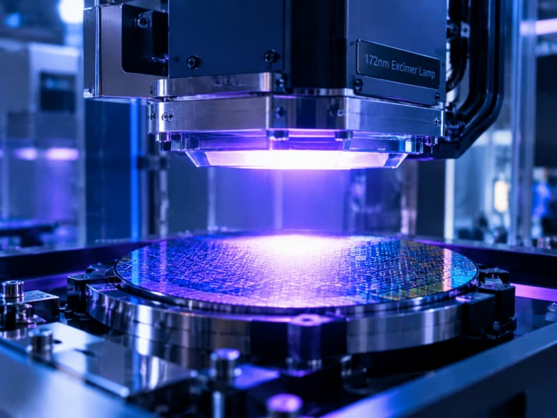 172-nm-Excimerlampen – Von der Oberflächenreinigung bis zur Nanofabrikation